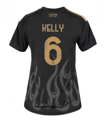 Juventus Lloyd Kelly #6 Replika Tredje Tröja Damer 2026-27 Kortärmad